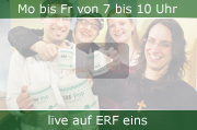 ERF Pop von 7 bis 10 Uhr live auf ERF eins!