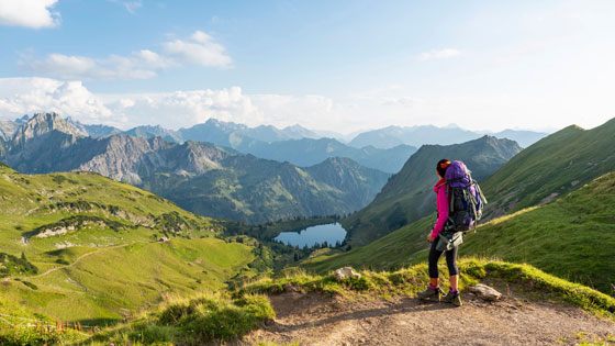 Bildmotiv:  Wandern in den Chiemgauer Alpen