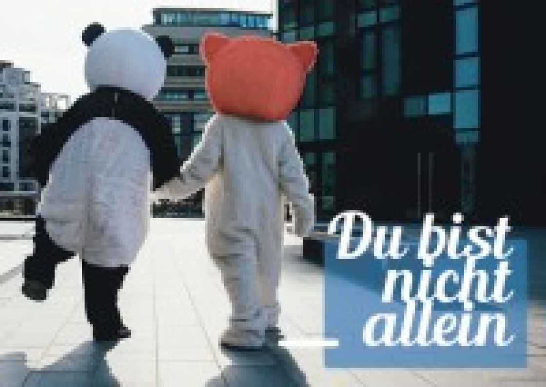 "Du bist nicht allein" (Bärchen)