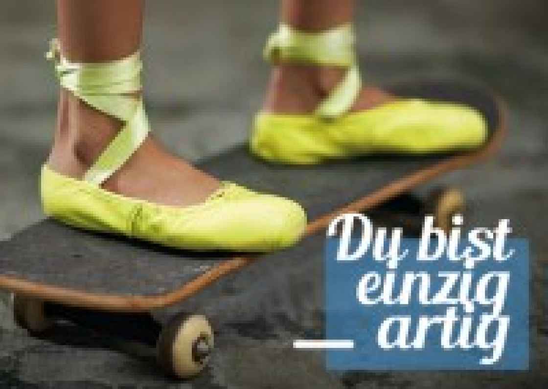 "Du bist einzigartig" (Ballerina)