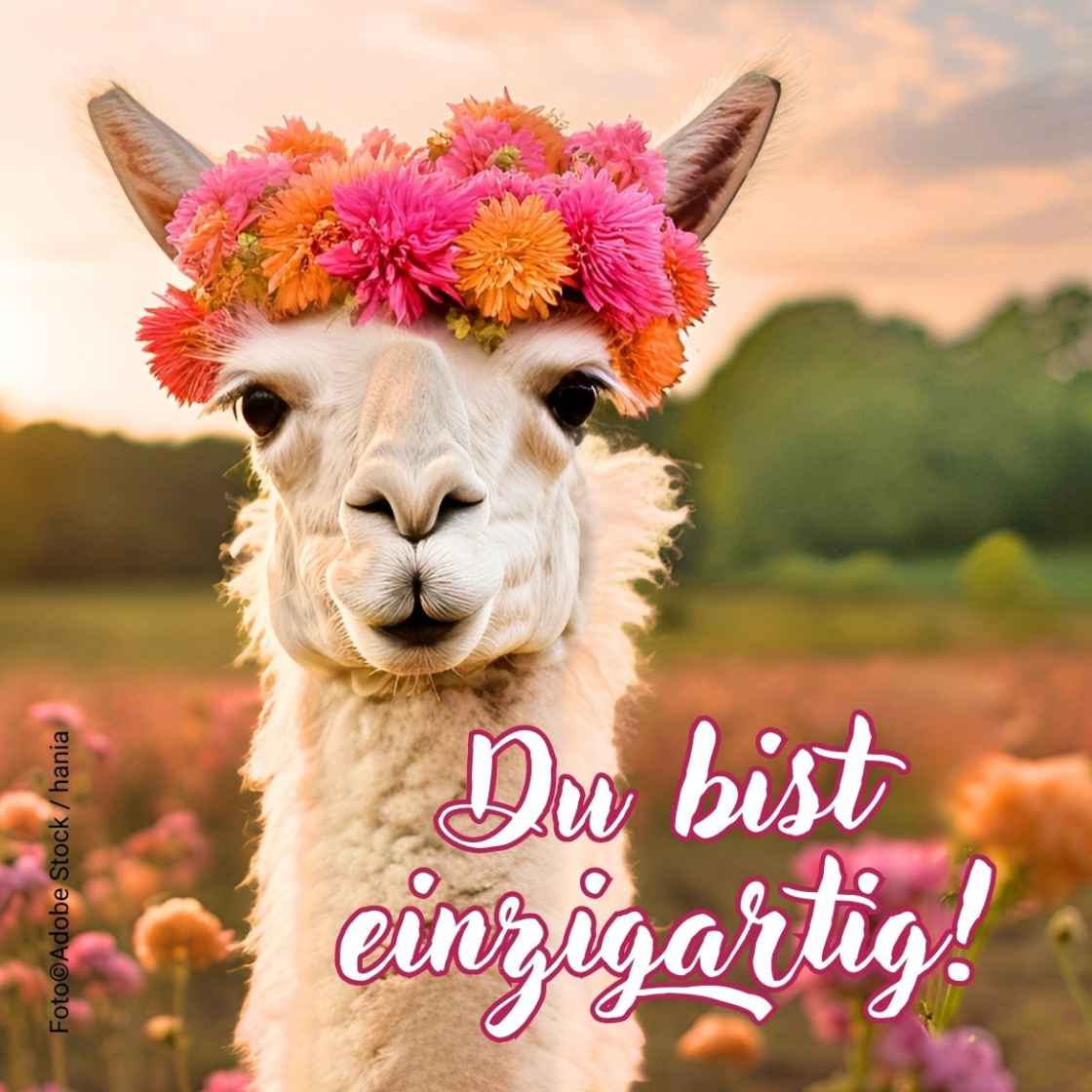 Bierdeckel "Du bist einzigartig!"