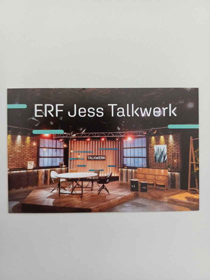 ERF Jess Talkwerk Werbekarte