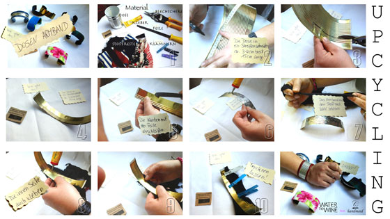 Anleitung für Dosen-Armband