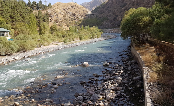 Fluss in Tadschikistan