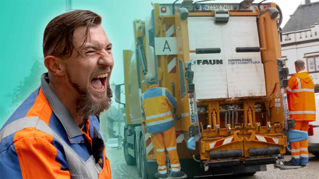 Vorschaubild: Ein Tag als Müllmann