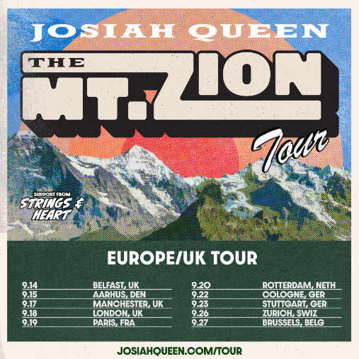 Poster zu The MT. Zion Tour 2026 (Bild: Josiah Queen)