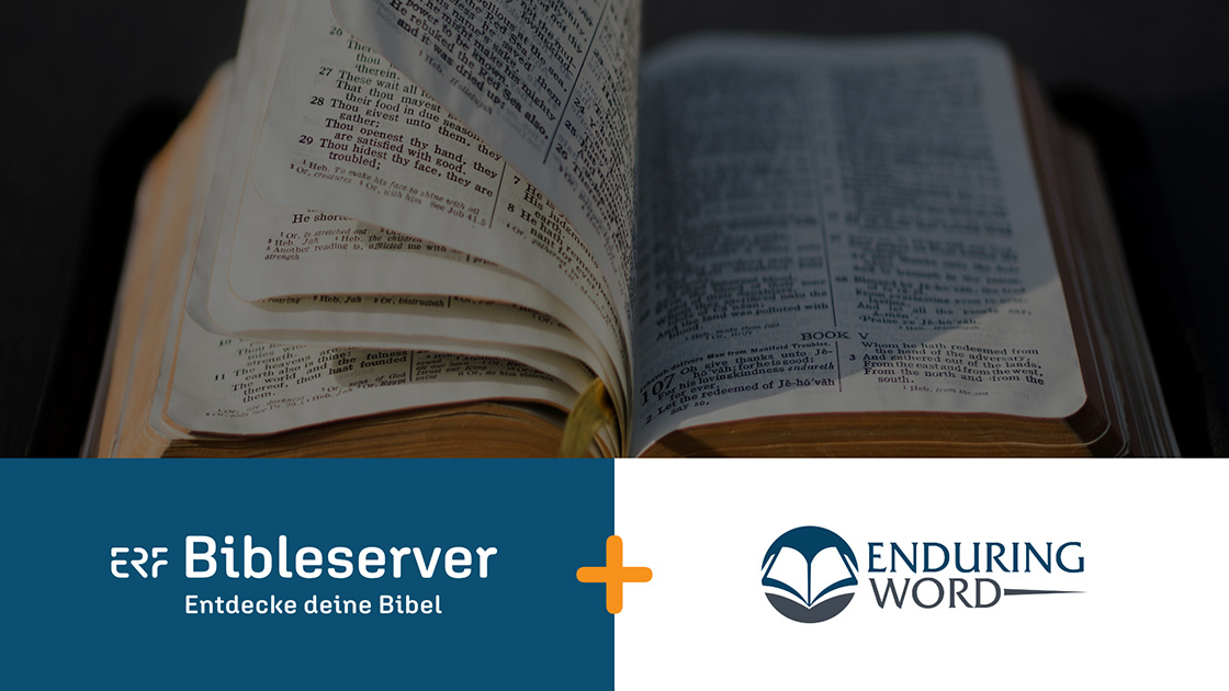 2023: ERF Bibleserver und Enduring Word kooperieren (Bild: Aaron Burden / unsplash.com)