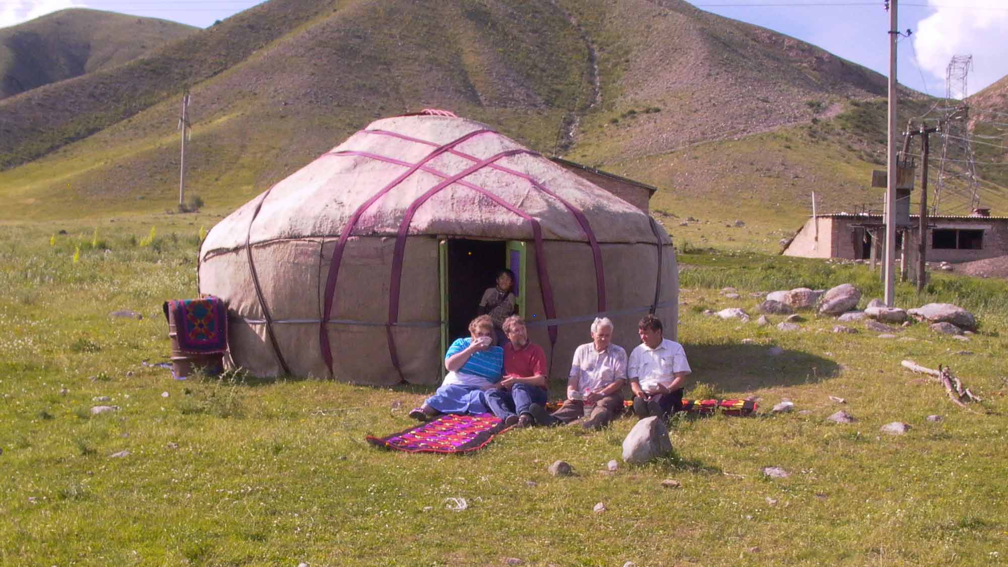 ERF Mitarbeiter auf Reisen in Zentralasien