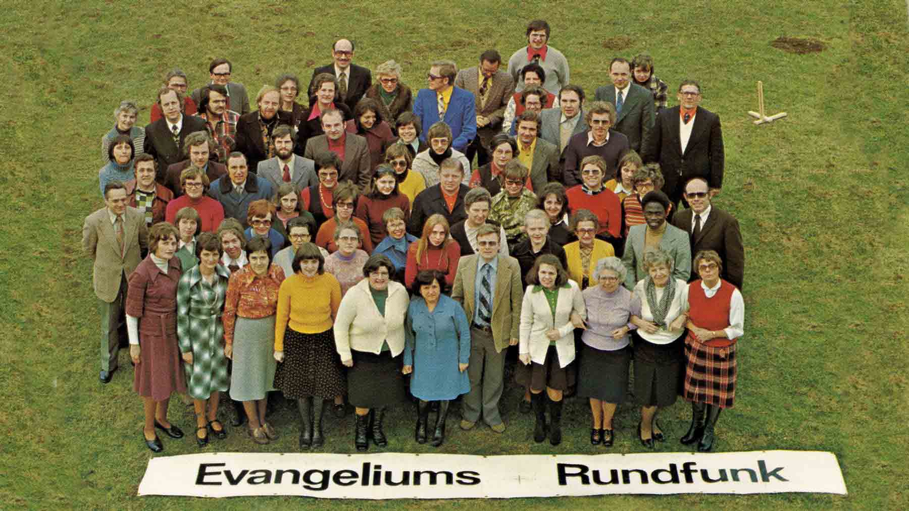 ERF Mitarbeiterschaft Anfang der 1970er Jahre
