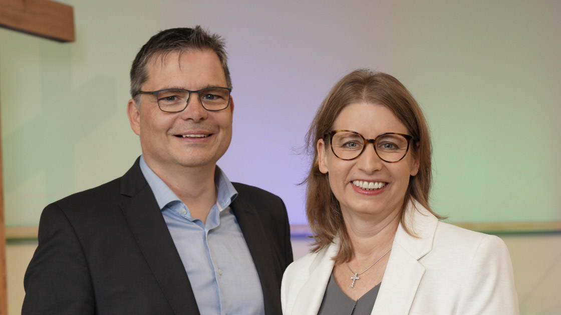 Dr. Jörg Dechert und Susanne Thyroff (Foto: Stuke / ERF Medien e.V.)
