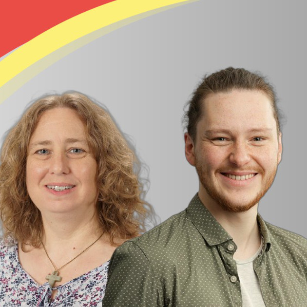 Katja Völkl und Johannes Kolk