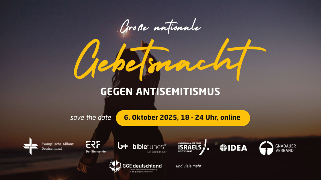 Vorschaubild: Große nationale Gebetsnacht gegen Antisemitismus