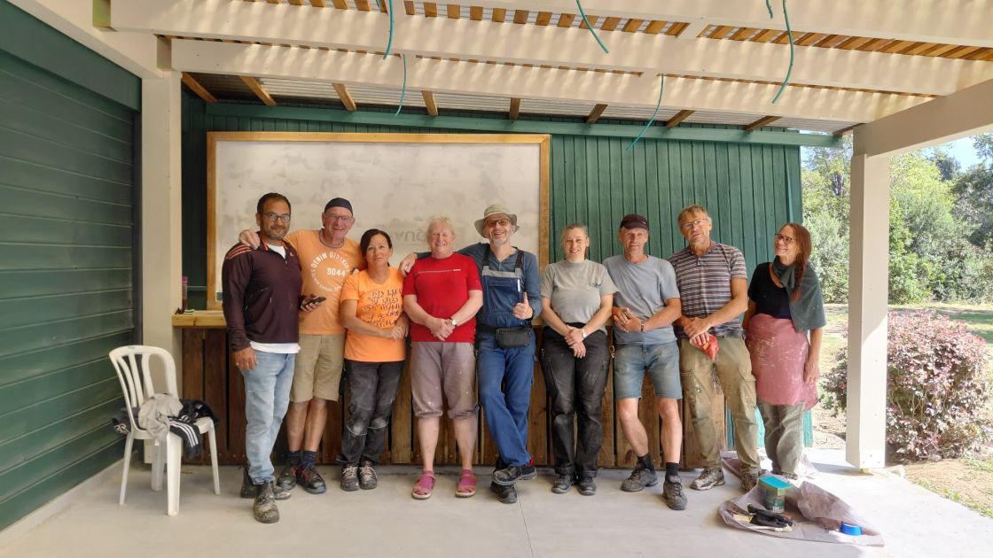 Vorschaubild: Deutsche helfen mit beim Wiederaufbau in israelischem Kibbuz