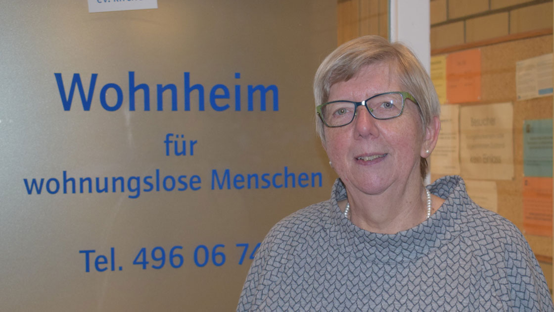 Margita Bach von der Berliner Stadtmission (Foto: Oliver Jekse / ERF Medien).