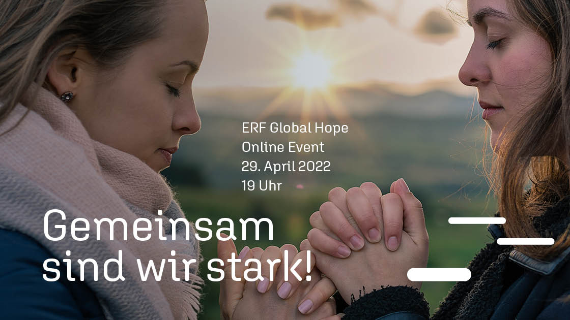 Banner ERF Global Hope Online Event  und Link