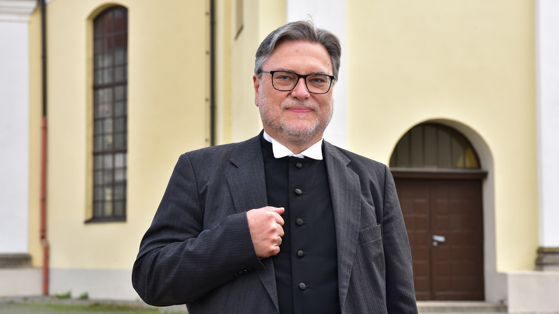 Der Kirchenpräsident der Evangelischen Kirche Anhalts Joachim Liebig (Foto: Johannes Killyen)