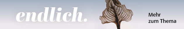 Banner zum Schwerpunktthema Endlichkeit