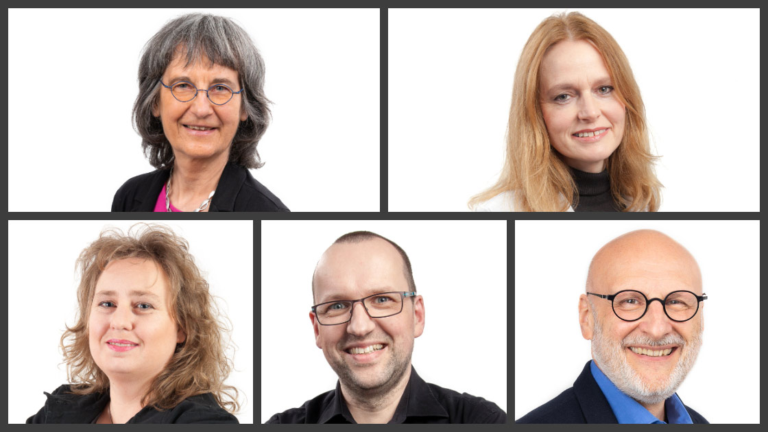 Ingrid Heinzelmaier, Regina König, Katja Völkl, Oliver Jeske und Andreas Odrich (Foto: Carsten Meier / ERF)