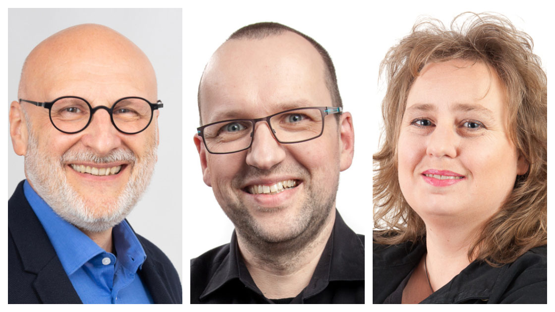 Katja Völkl, Oliver Jeske und Andreas Odrich