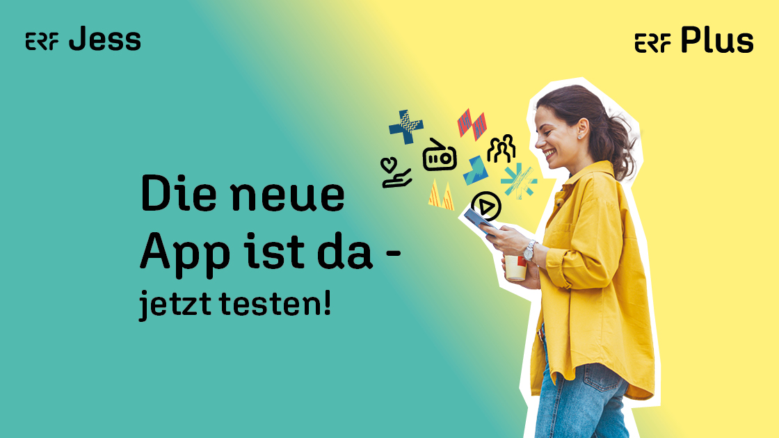 Die neuen Apps von ERF Plus und ERF Jess sind da