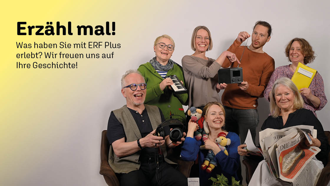 Foto: Das Team von ERF Plus (Bild: Ruth Schneider / ERF)
