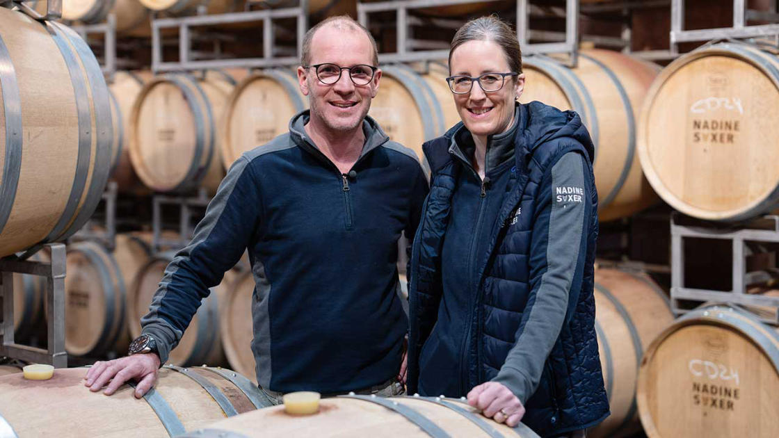 Vorschaubild: Das Winzerpaar Saxer & Gysel