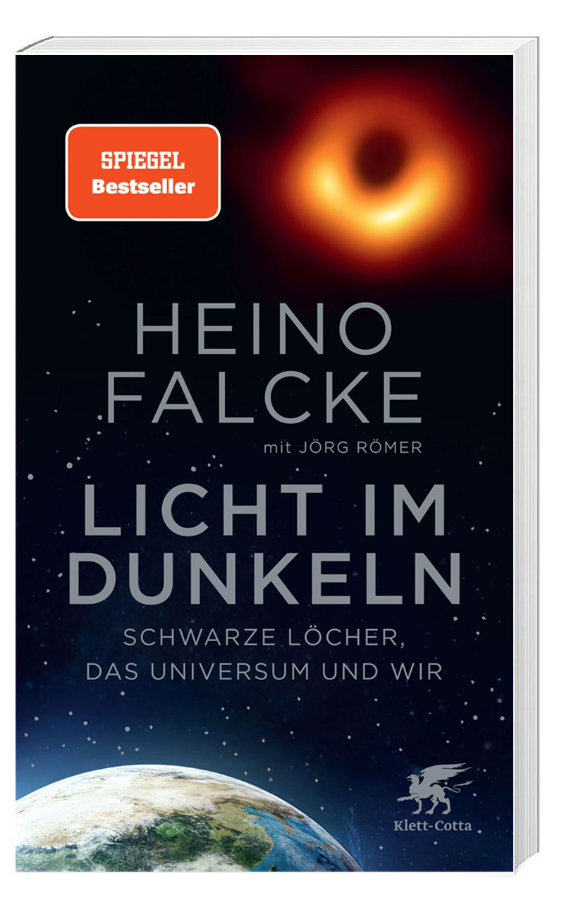 „Licht im Dunkeln – Schwarze Löcher, das Universum und wir“ von Heino Falcke (© Klett-Cotta)