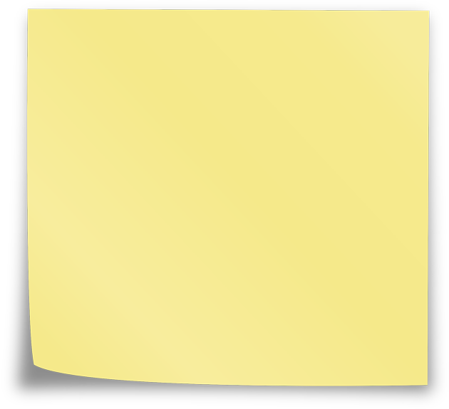 Post-It Notizzettel (© OpenClipart-Vectors / pixabay.com)