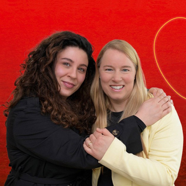 Sonja Kilian und Chiara Cannizzaro (Foto: ERF)