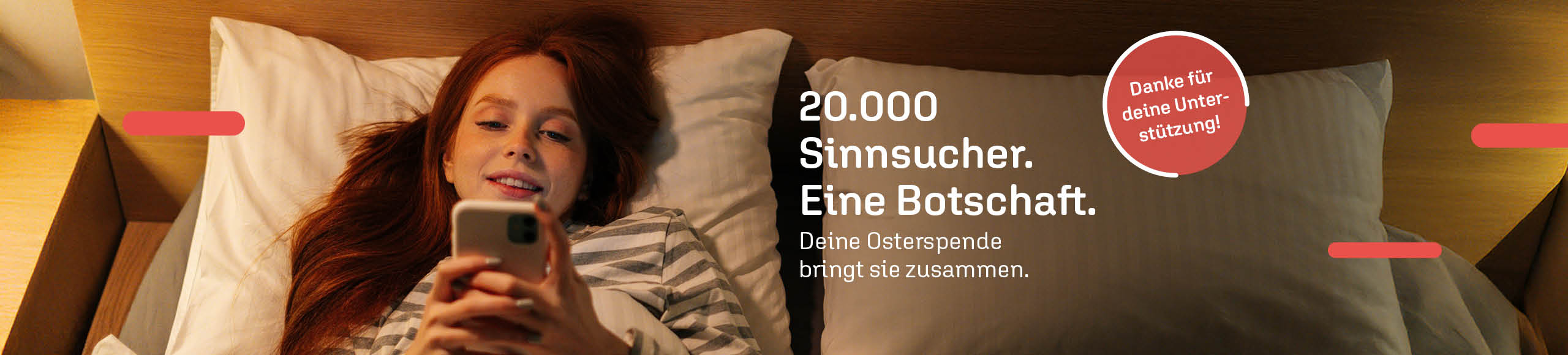 Banner Osterspende desktop; Bild: dikushin / stock.adobe.com)