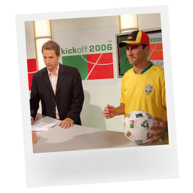 Das Fußball-Fieber hat auch den ERF ergriffen: Produktion von „Kickoff 2006“ zur WM in Deutschland